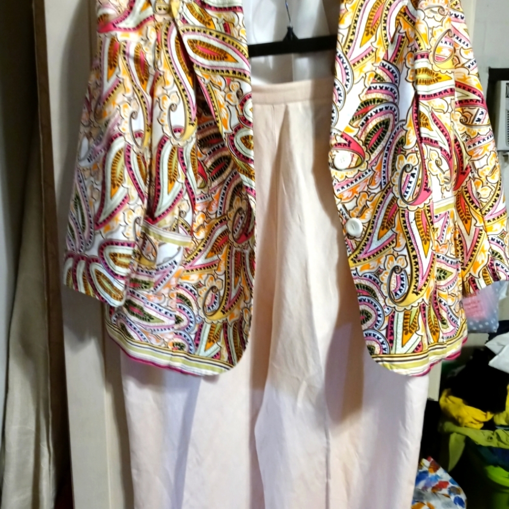 Pants and jacket